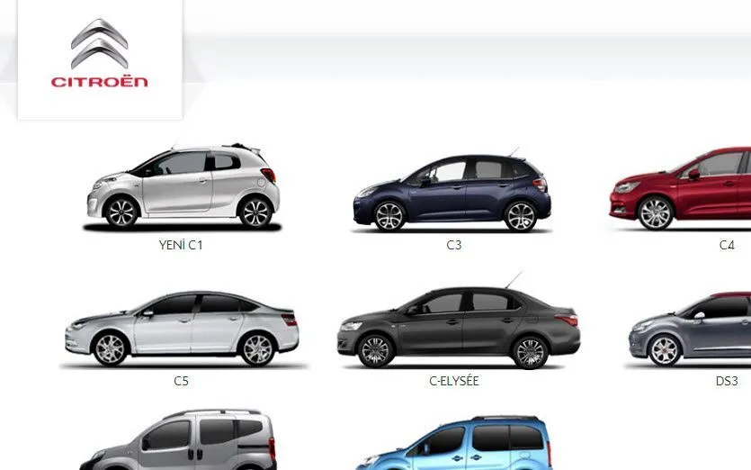Citroën Turkey Configurator